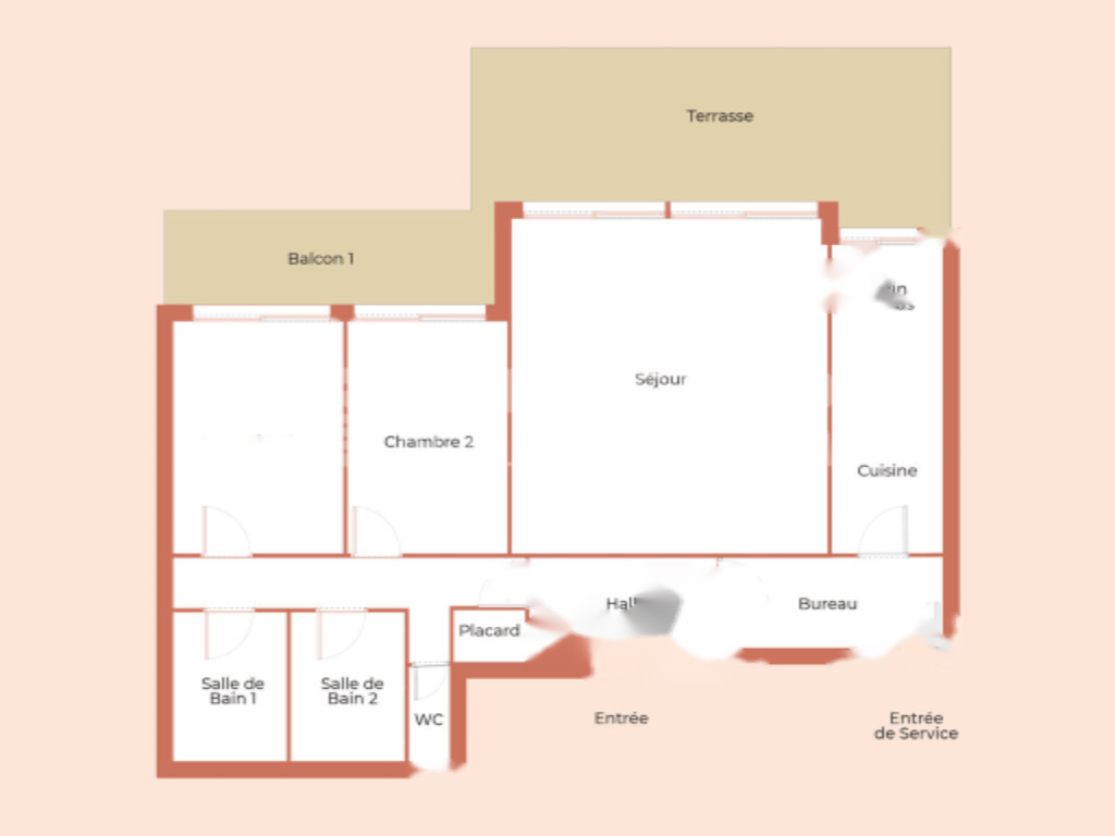 Квартира в Фонвьее, Монако, 177 м² - фото 13