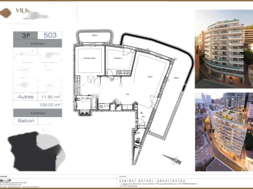 Квартира в Монегетти, Монако, 156 м² - фото 15