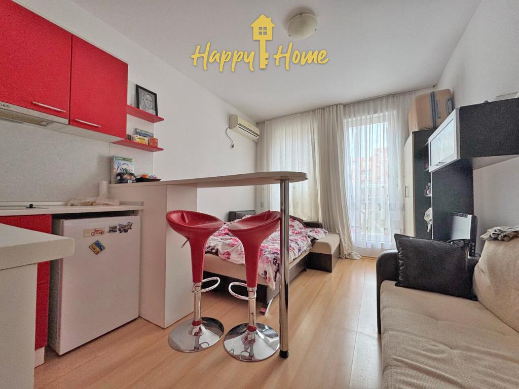 Студия на Солнечном берегу, Болгария, 28 м² - фото 1