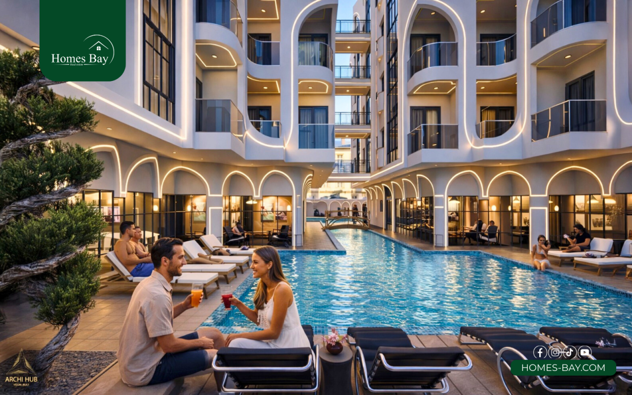 Апартаменты в Хургаде, Египет, 53 м² - фото 2