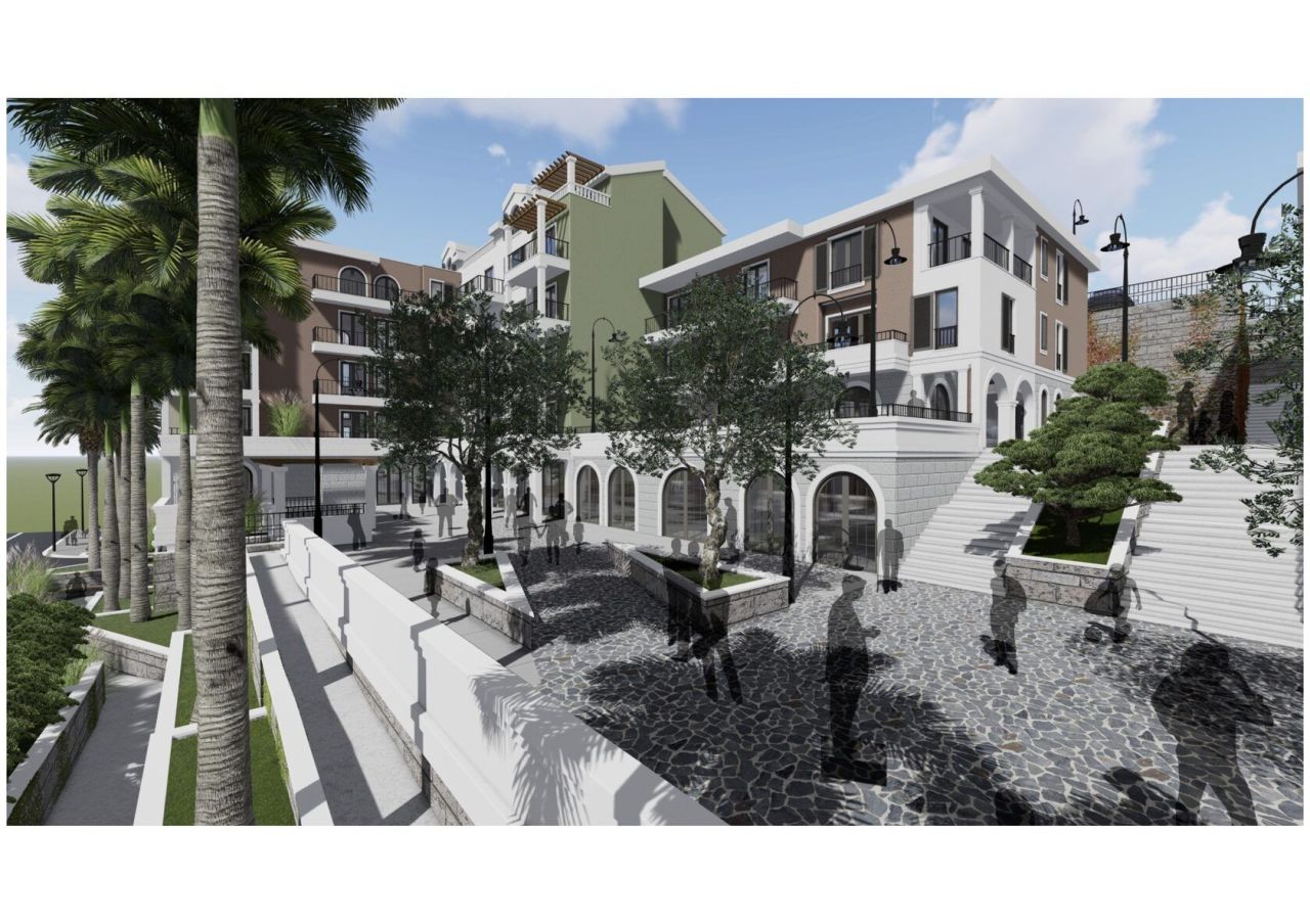 Квартира в Тивате, Черногория, 47 м² - фото 1