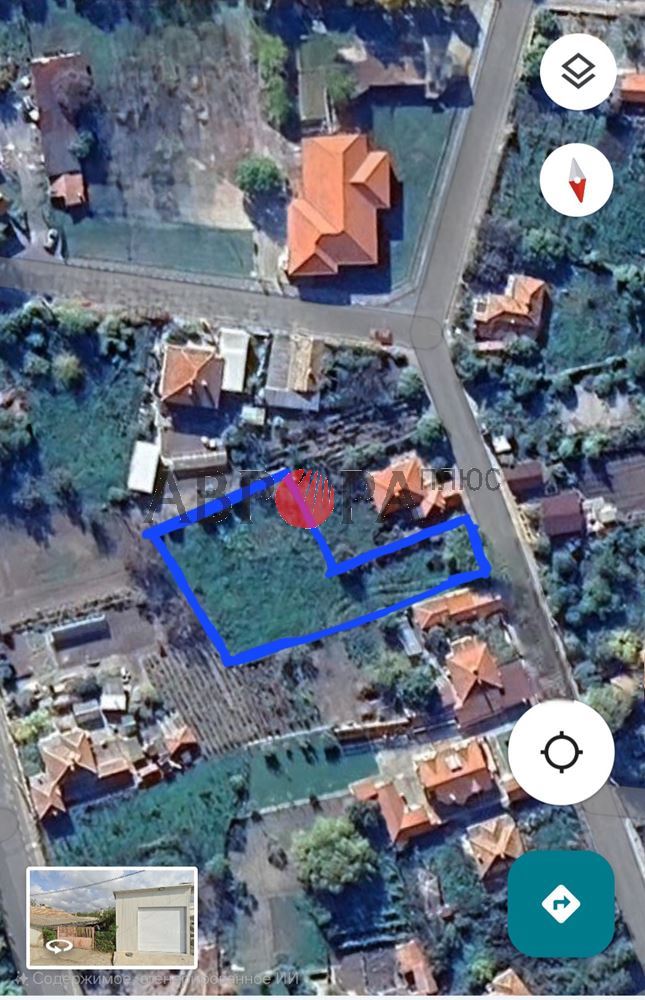 Земля в Гюлёвце, Болгария, 1 100 сот. - фото 1