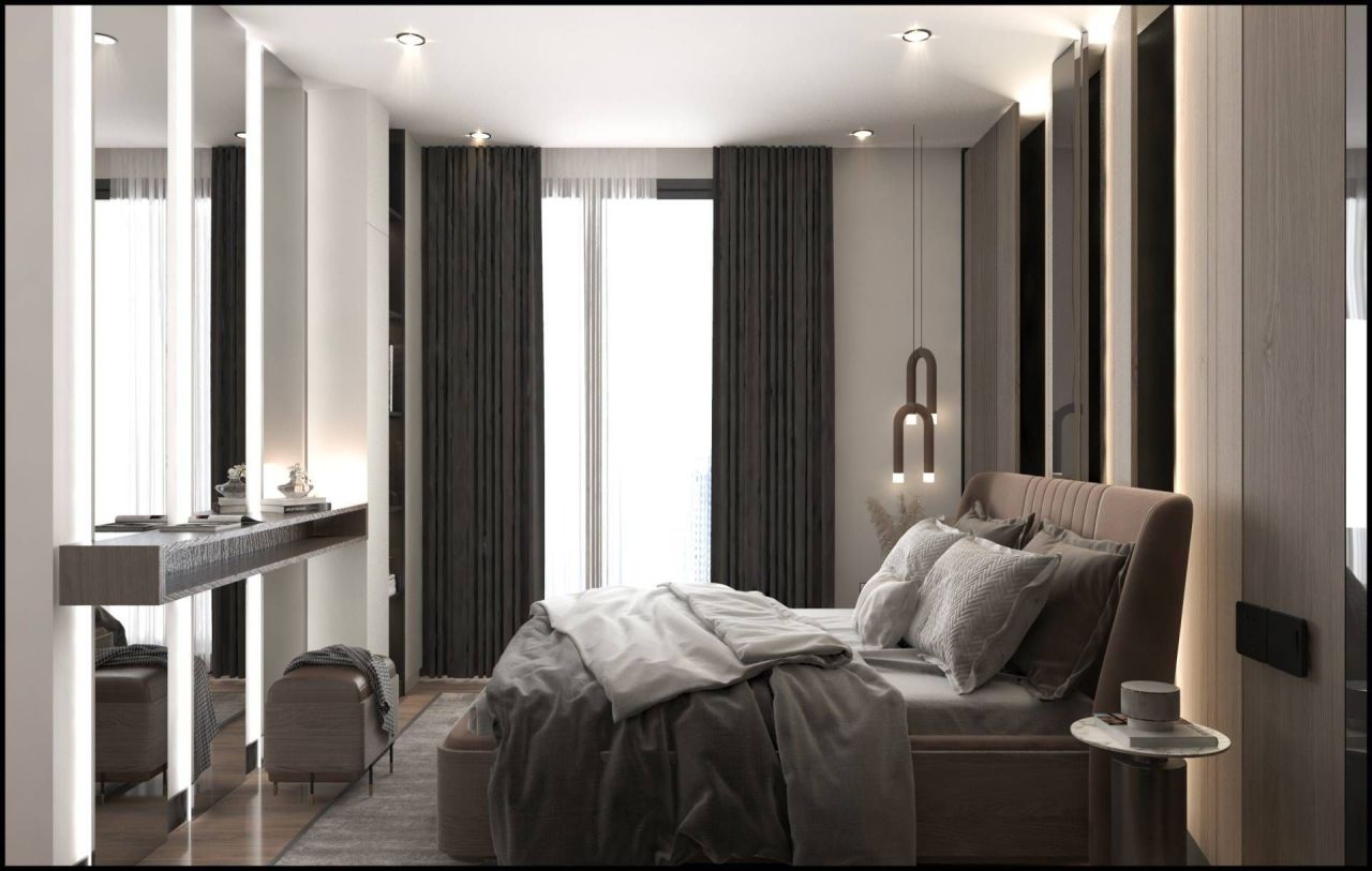 Квартира в Мерсине, Турция, 49 м² - фото 11