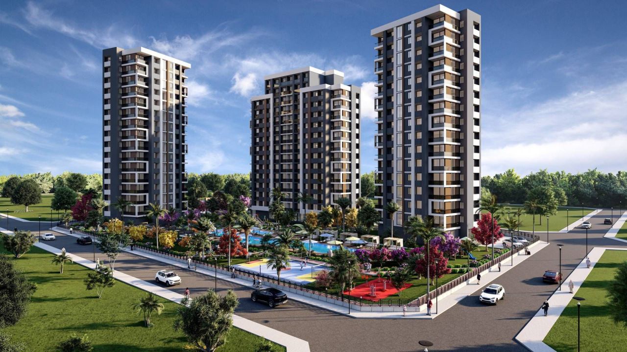 Квартира в Мерсине, Турция, 49 м² - фото 17