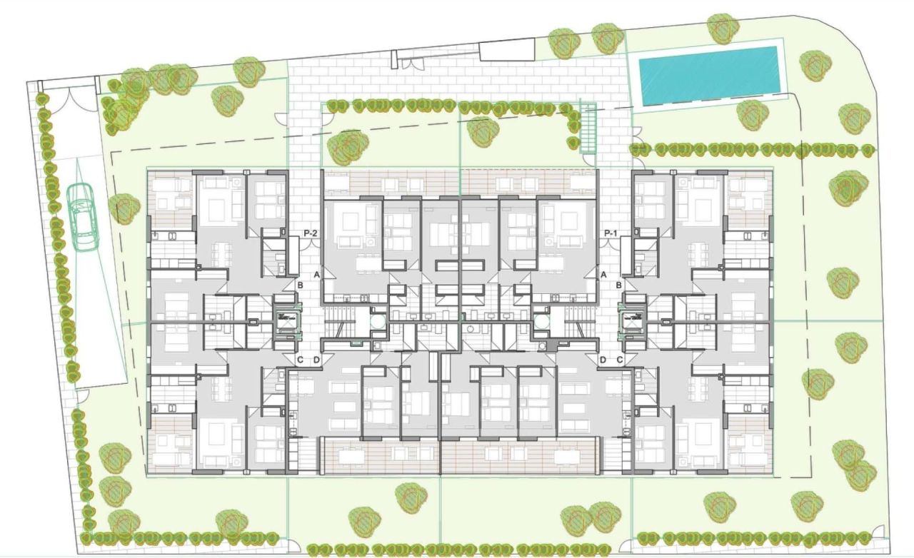 Апартаменты в Хавее, Испания, 91 м² - фото 18