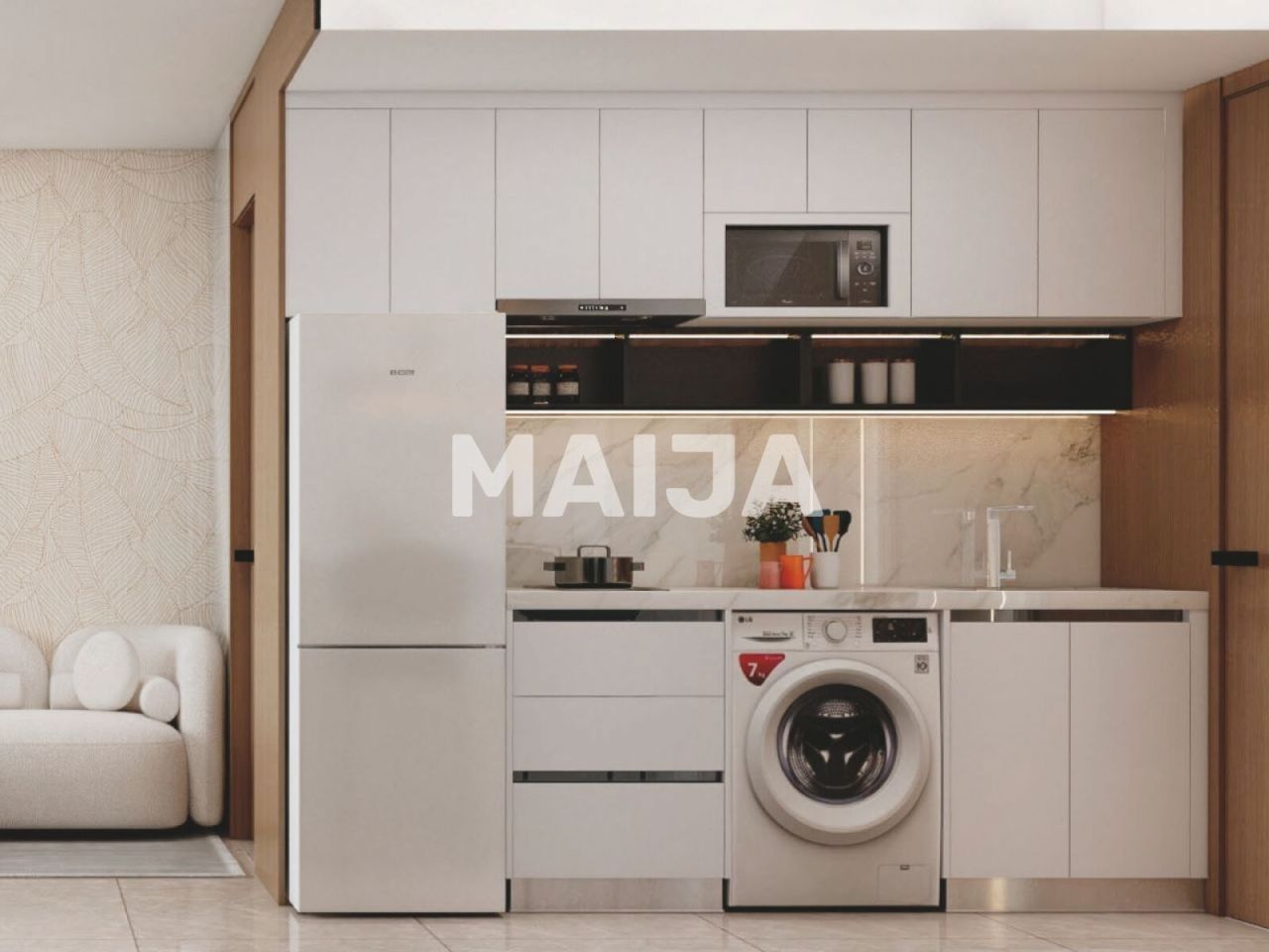 Апартаменты на острове Пхукет, Таиланд, 28 м² - фото 5