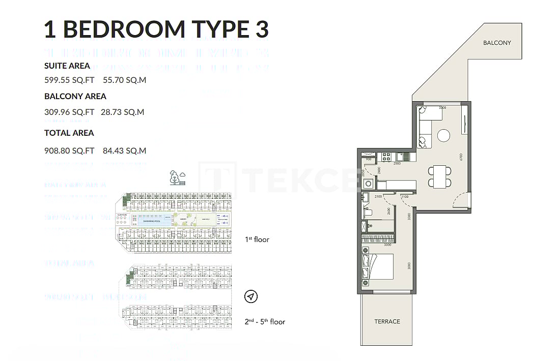 Апартаменты в Дубае, ОАЭ, 70 м² - фото 15