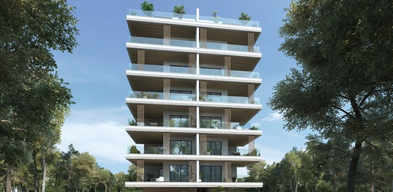 Апартаменты в Ларнаке, Кипр, 62 м² - фото 1