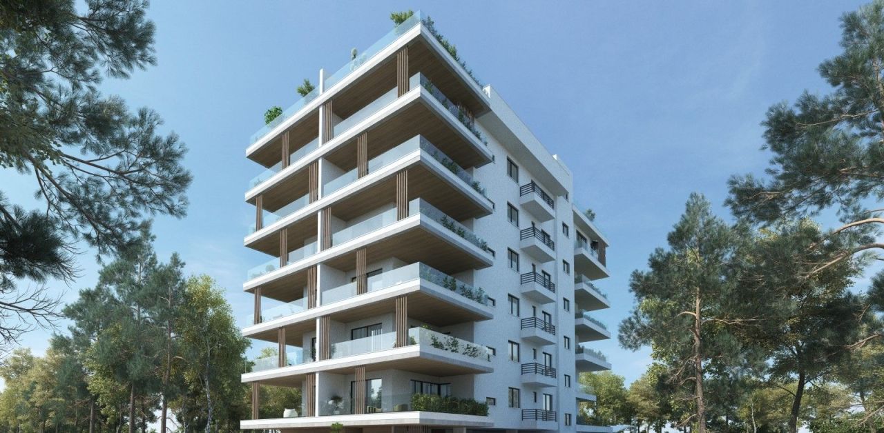 Апартаменты в Ларнаке, Кипр, 62 м² - фото 7