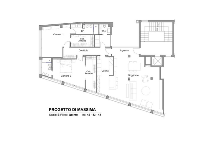 Пентхаус в Риме, Италия, 173 м² - фото 18
