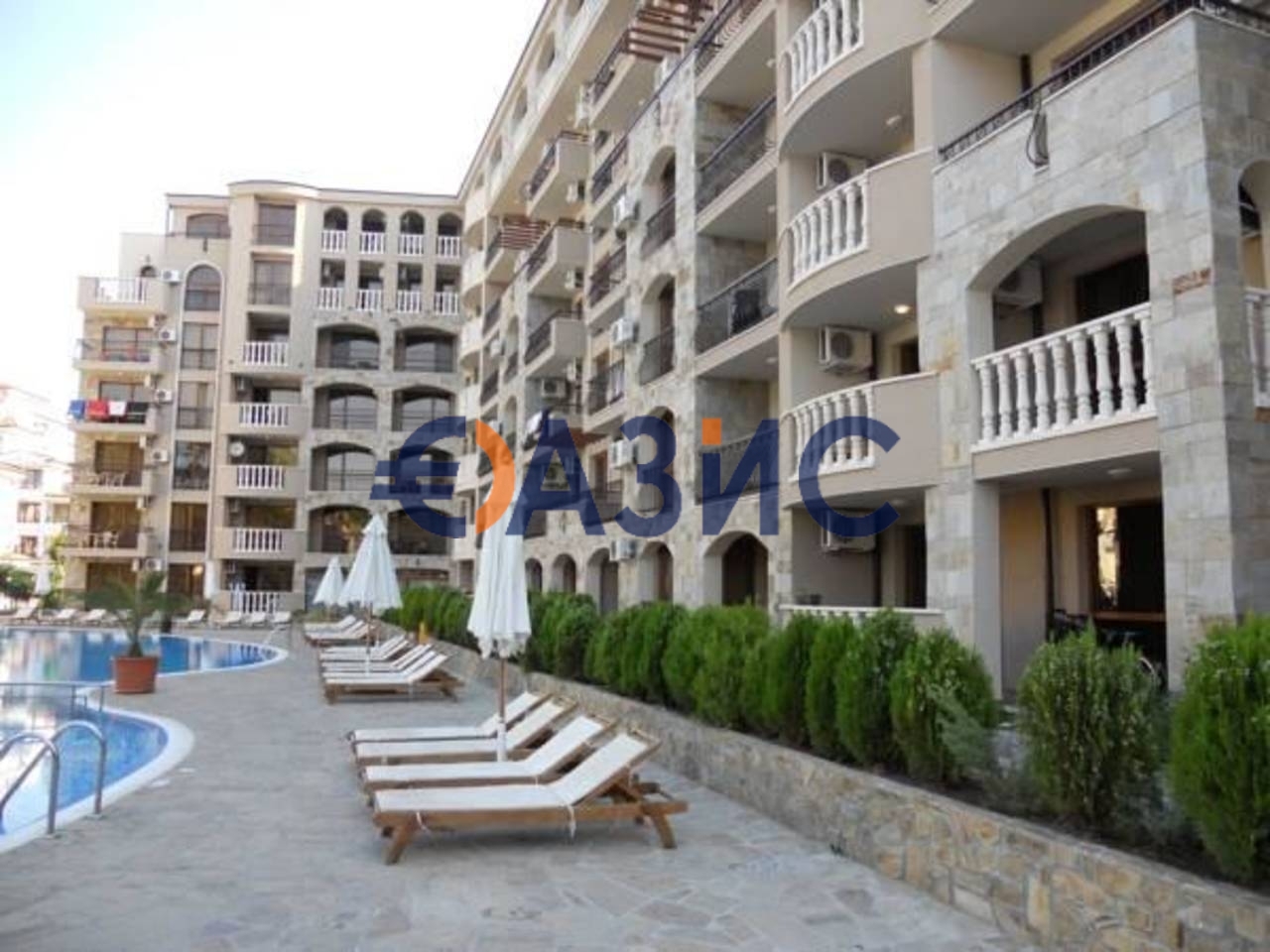 Апартаменты на Солнечном берегу, Болгария, 41 м² - фото 9