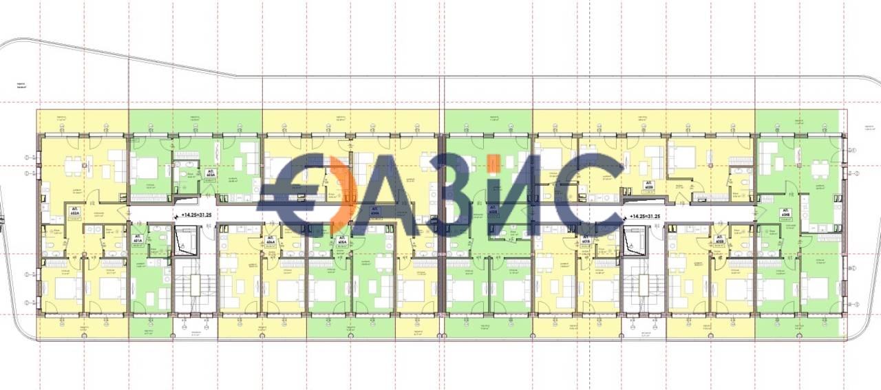 Апартаменты в Несебре, Болгария, 32.1 м² - фото 18