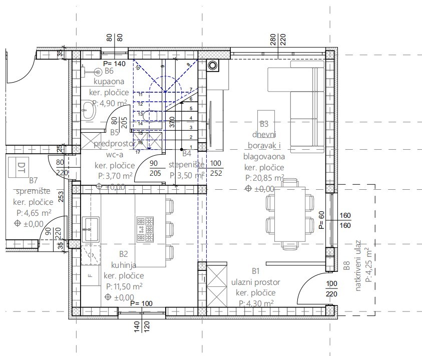 Дом Istria, Kastel, Хорватия, 103 м² - фото 3