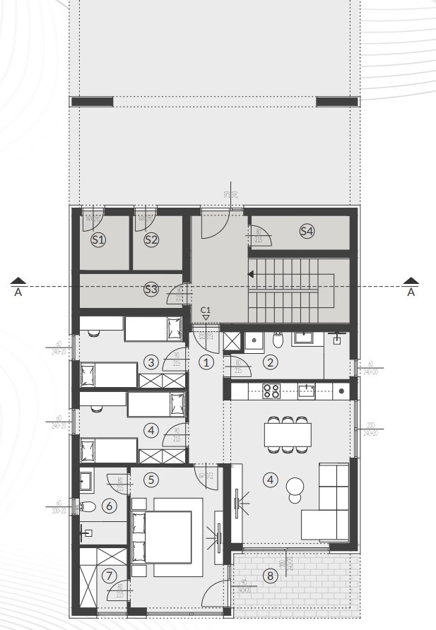 Квартира в Фажане, Хорватия, 81.83 м² - фото 8