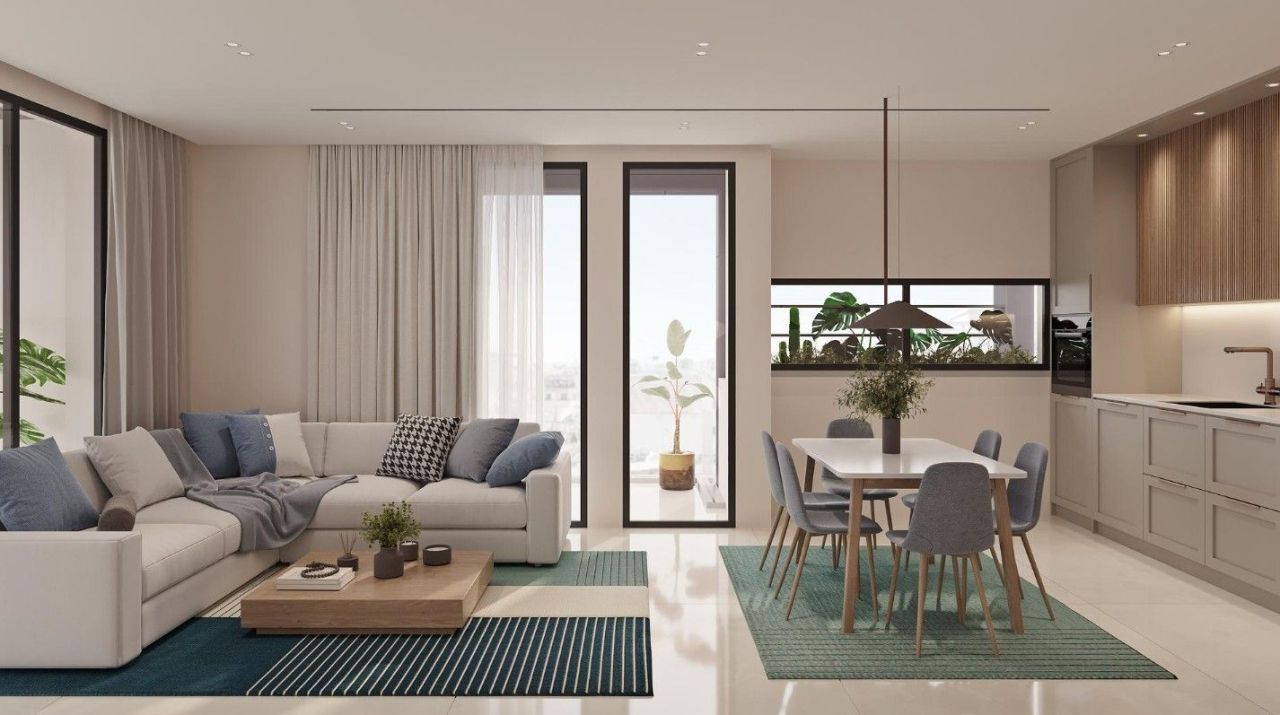 Апартаменты в Ларнаке, Кипр, 109 м² - фото 3