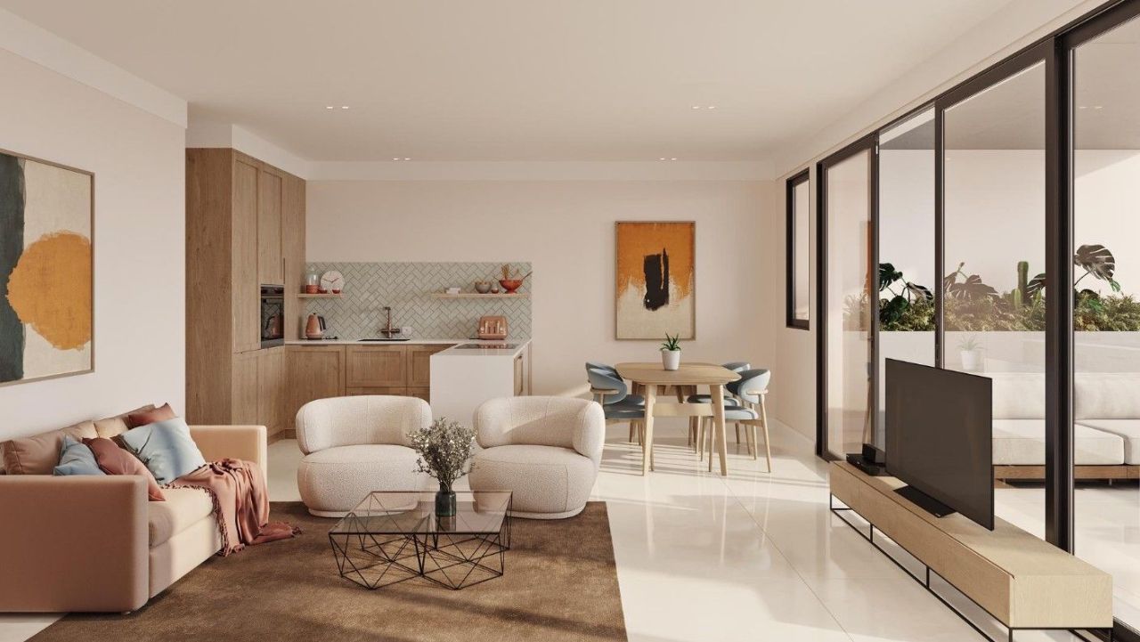 Апартаменты в Ларнаке, Кипр, 109 м² - фото 7