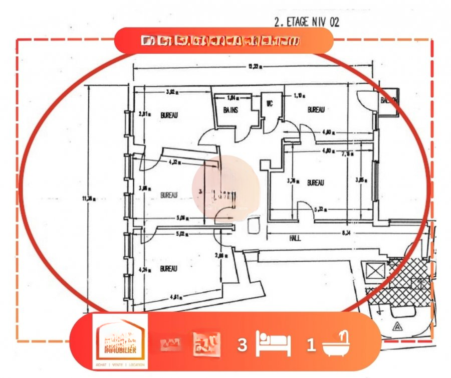 Квартира в Люксембурге, Люксембург, 117 м² - фото 1
