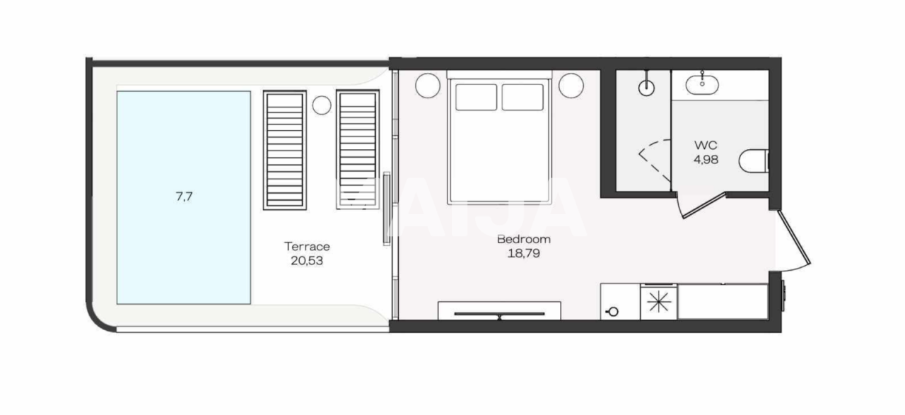Дом в Убуде, Индонезия, 25 м² - фото 2