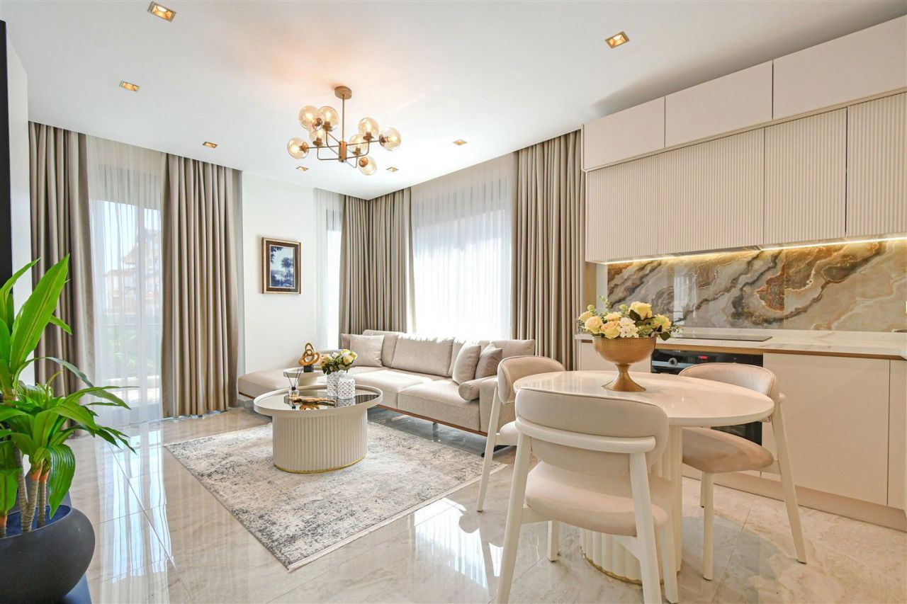 Апартаменты в Алании, Турция, 57 м² - фото 2