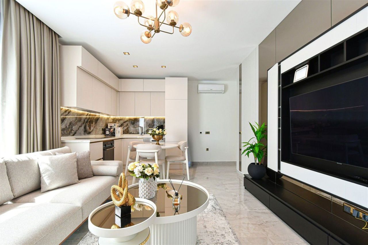 Апартаменты в Алании, Турция, 57 м² - фото 7