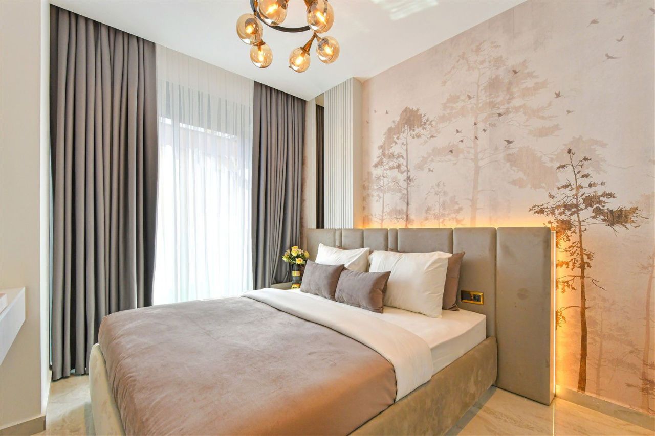 Апартаменты в Алании, Турция, 57 м² - фото 9