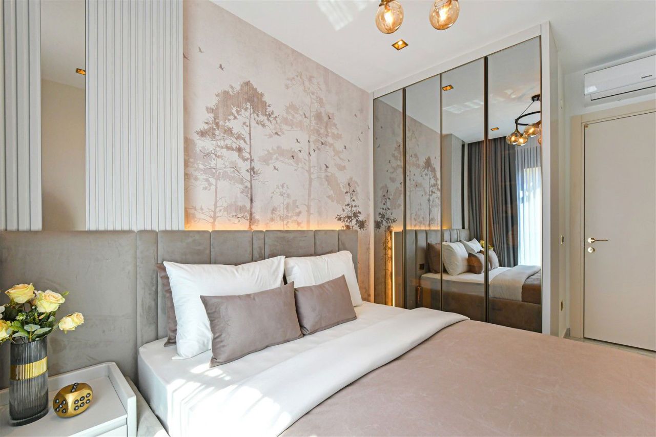 Апартаменты в Алании, Турция, 57 м² - фото 10