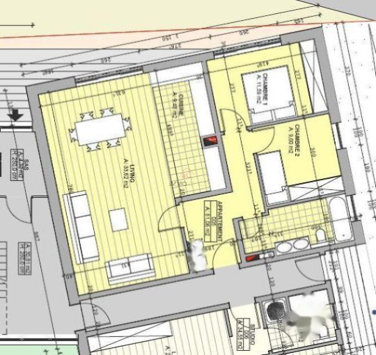 Квартира в Дикирхе, Люксембург, 81 м² - фото 2