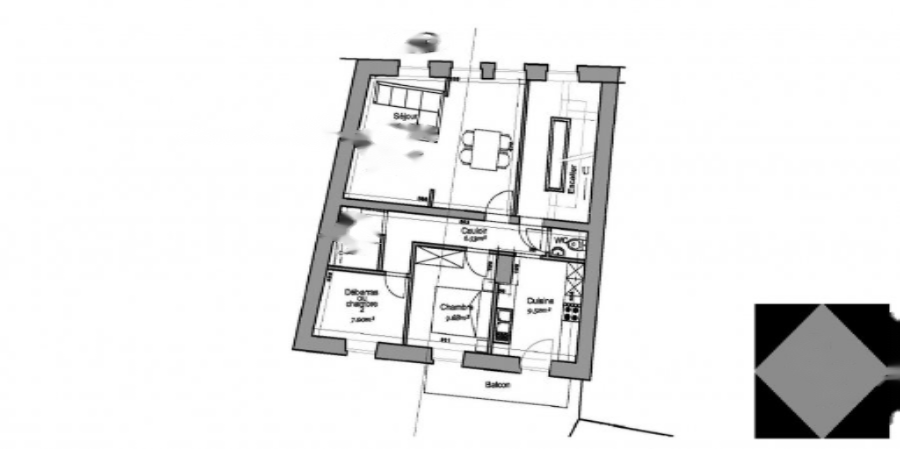 Квартира в Дикирхе, Люксембург, 65 м² - фото 2