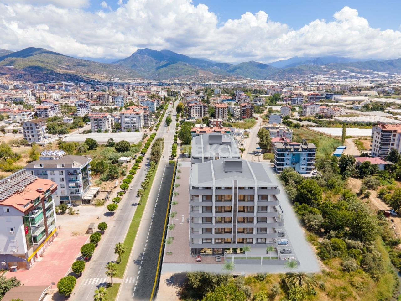 Апартаменты в Газипаше, Турция, 65 м² - фото 11