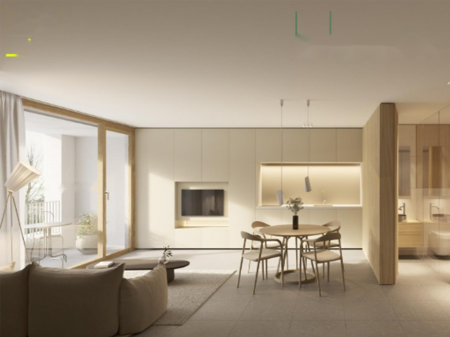 Квартира в Люксембурге, Люксембург, 46 м² - фото 3