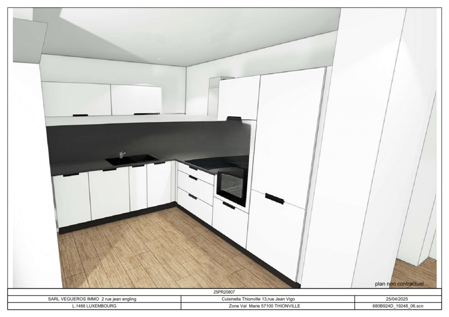 Квартира в Люксембурге, Люксембург, 36 м² - фото 3