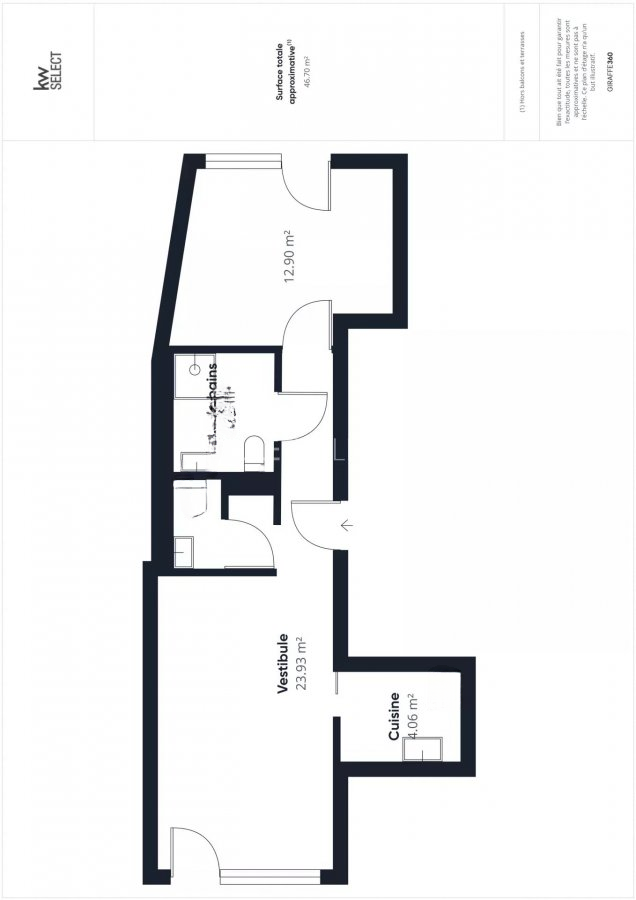 Квартира в Дикирхе, Люксембург, 52 м² - фото 4
