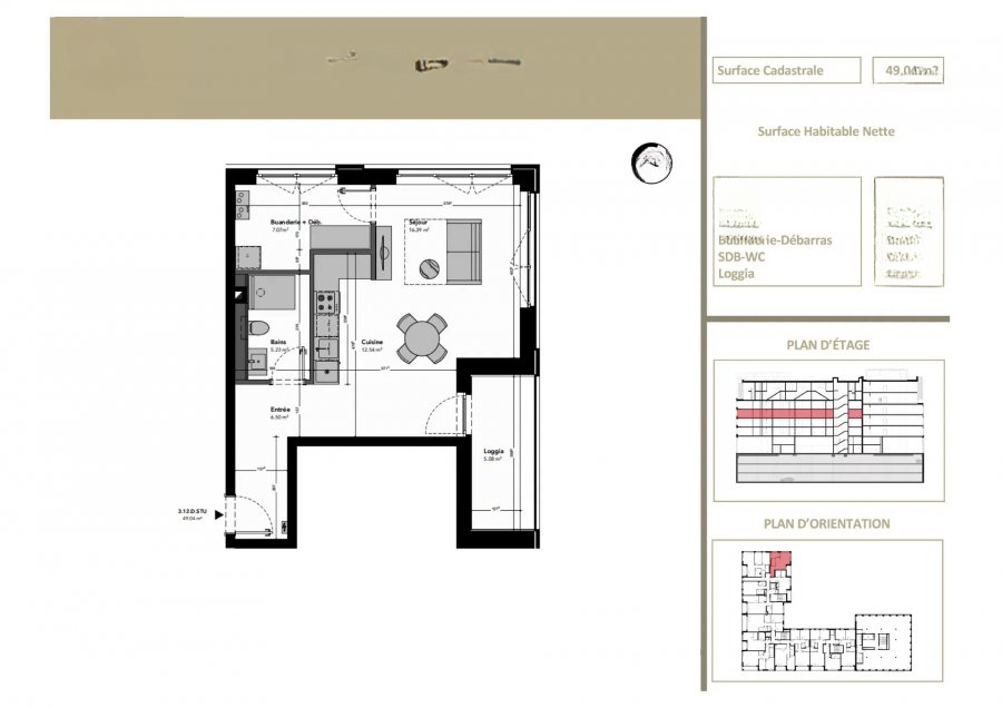 Квартира в Люксембурге, Люксембург, 49 м² - фото 4