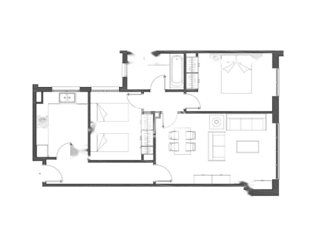 Квартира в Санта-Коломе, Андорра, 73 м² - фото 4