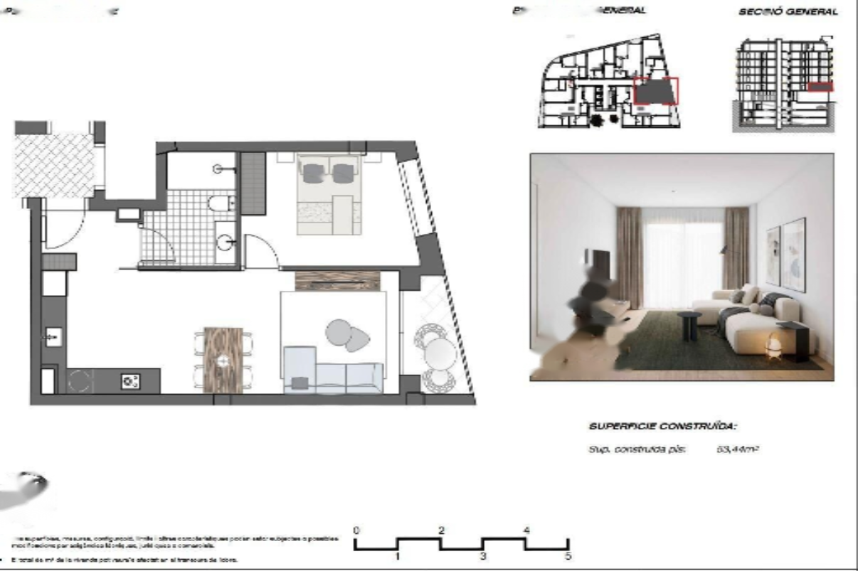 Квартира в Андорра-ла-Велье, Андорра, 53 м² - фото 4