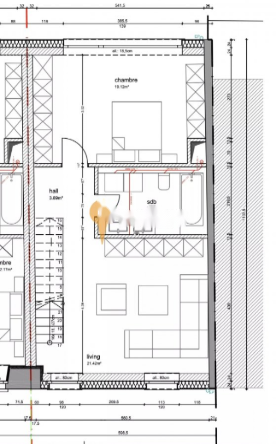 Квартира в Дикирхе, Люксембург, 100 м² - фото 4