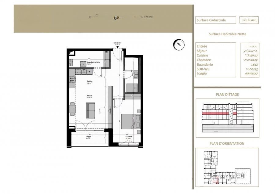 Квартира в Люксембурге, Люксембург, 64 м² - фото 4