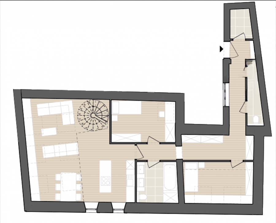 Квартира в Гревенмахере, Люксембург, 110 м² - фото 6