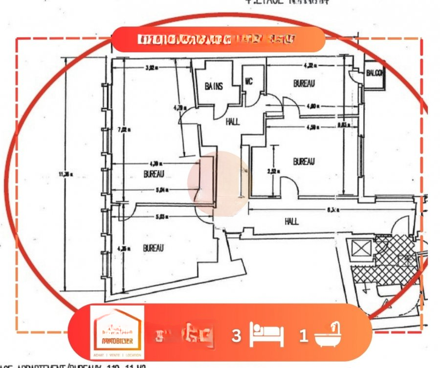 Квартира в Люксембурге, Люксембург, 120 м² - фото 6