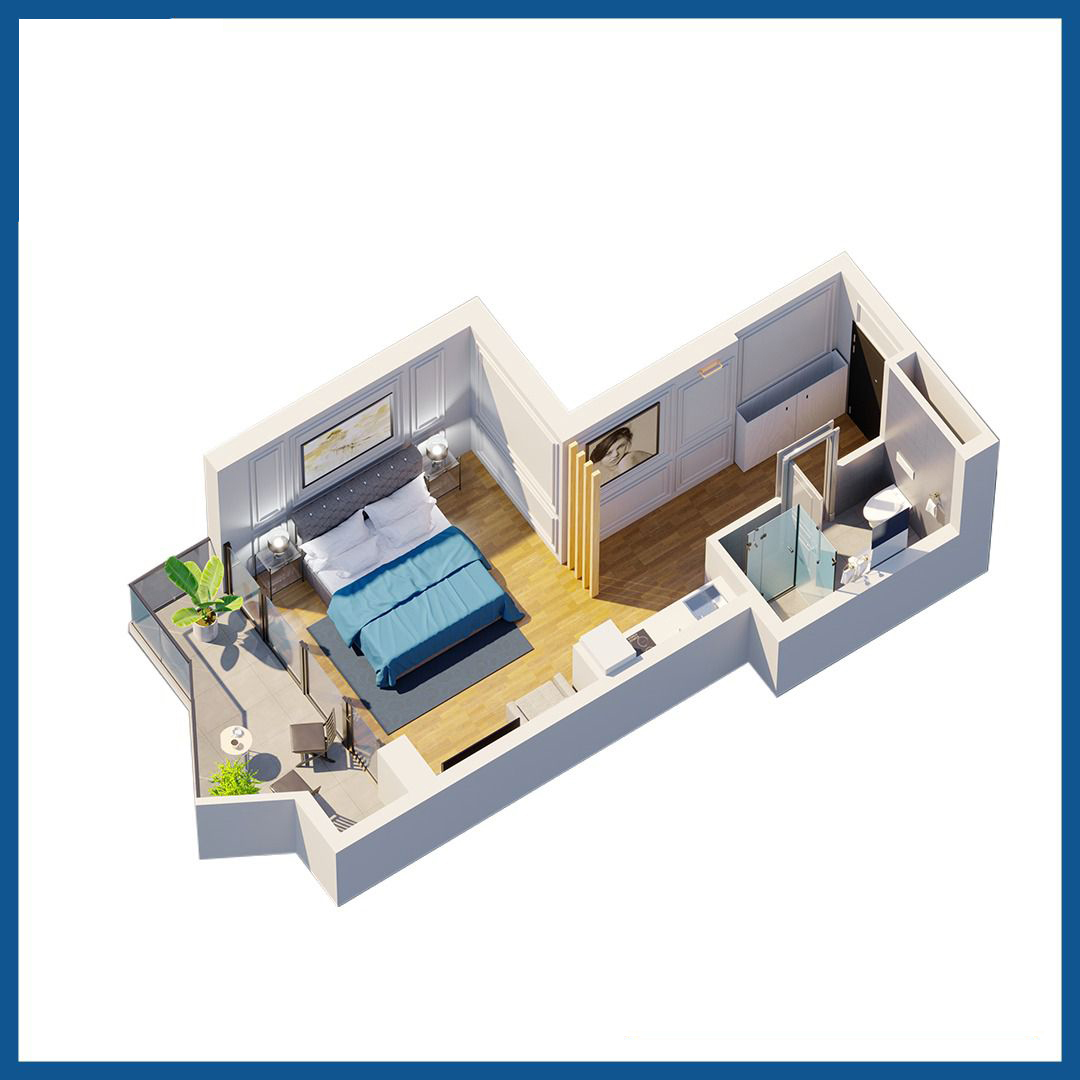 Квартира в Батуми, Грузия, 31.9 м² - фото 3