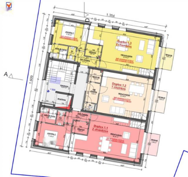 Квартира в Люксембурге, Люксембург, 69 м² - фото 3