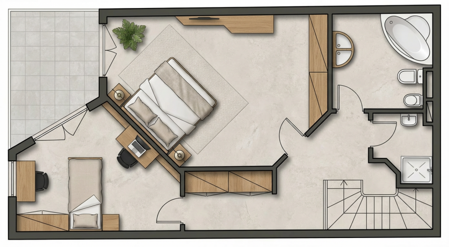 Квартира в Люксембурге, Люксембург, 118 м² - фото 6