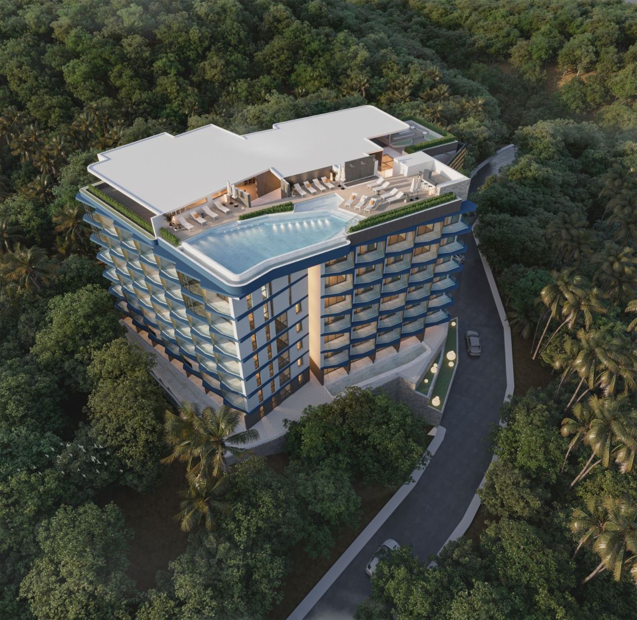 Апартаменты на пляже Ката, Таиланд, 29 м² - фото 7