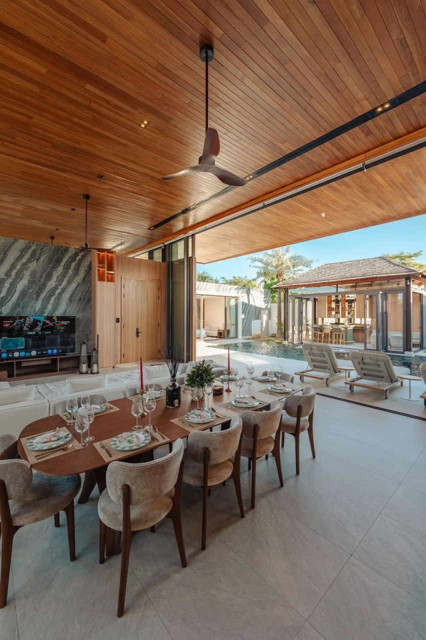 Вилла на пляже Банг Тао, Таиланд, 645 м² - фото 14