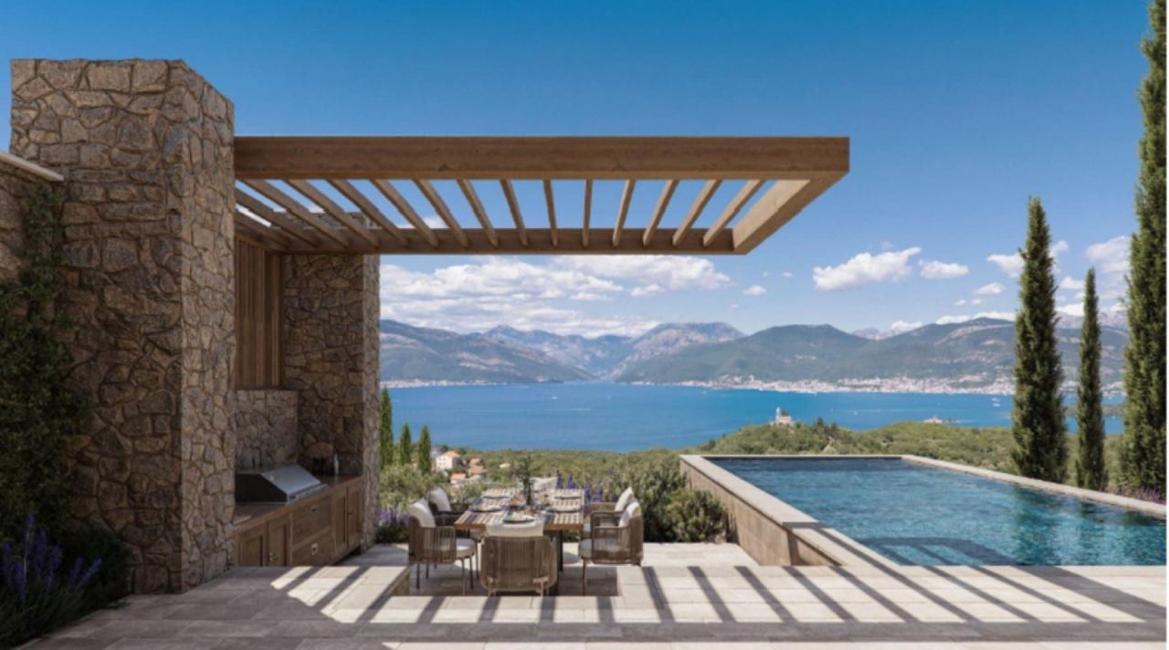 Дом на полуострове Луштица, Черногория, 184 м² - фото 1