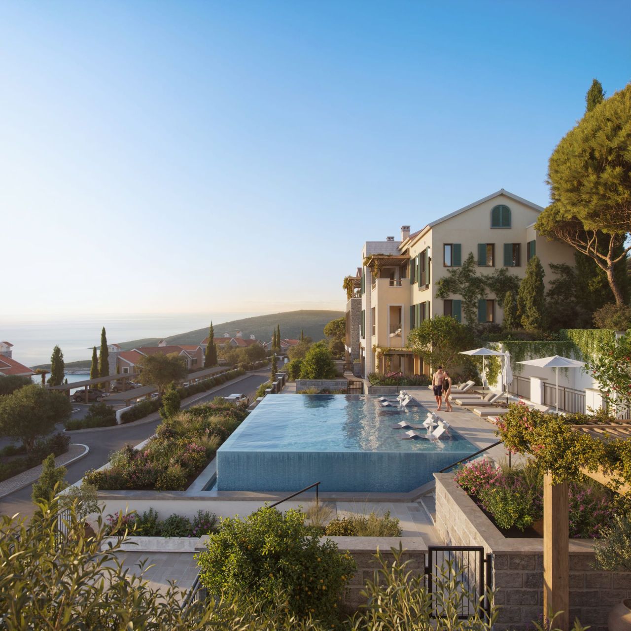 Апартаменты на полуострове Луштица, Черногория, 57 м² - фото 2