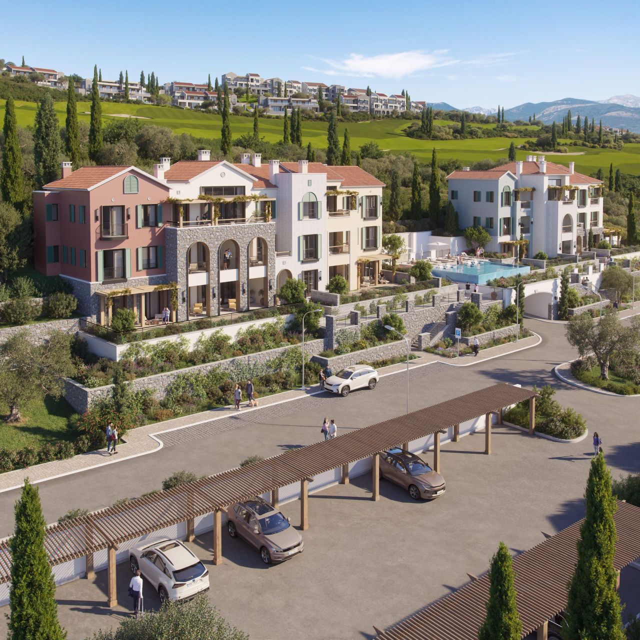 Апартаменты на полуострове Луштица, Черногория, 57 м² - фото 3