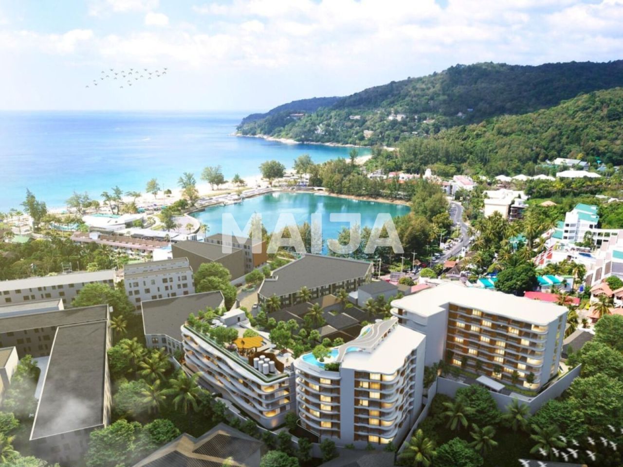 Апартаменты на острове Пхукет, Таиланд, 34 м² - фото 3