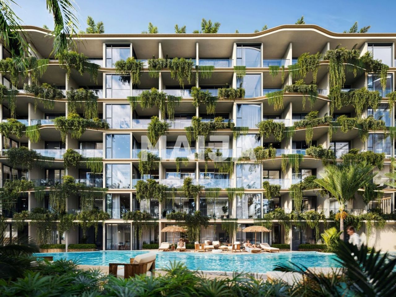 Апартаменты на острове Пхукет, Таиланд, 42 м² - фото 3