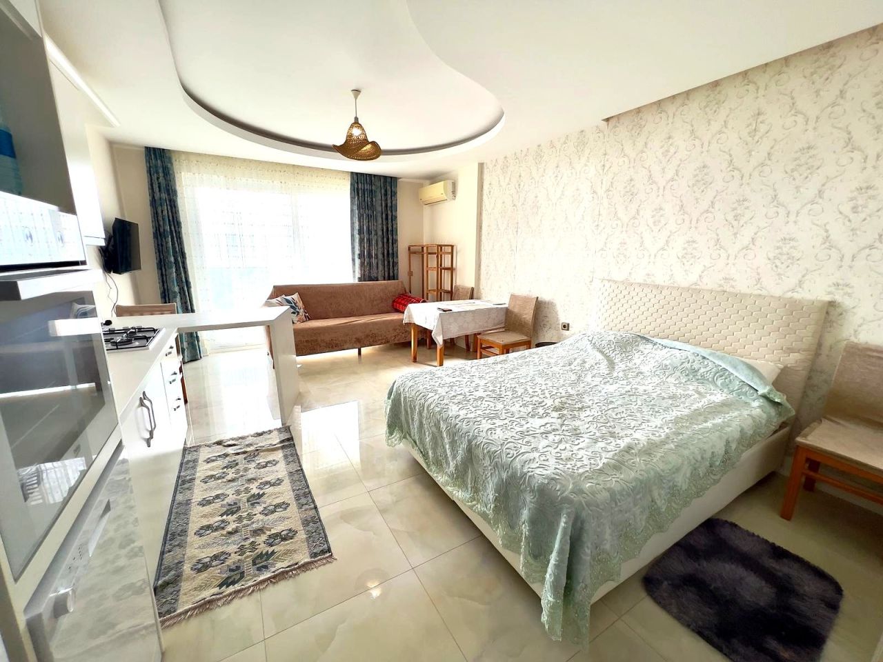 Квартира в Алании, Турция, 40 м² - фото 11